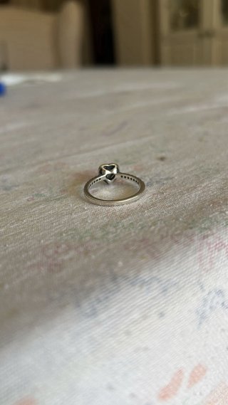 Anillo Pandora Corazón Plata