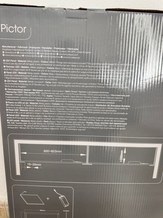 Panel LED Colours Pictor 60x60 36W