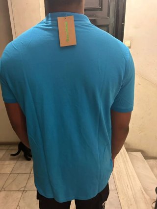 Camisa Polo Azul