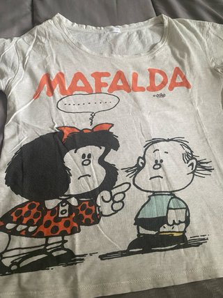 Pack 2 Camisetas Mafalda Oysho Talla L