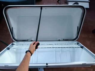 Tiene 1 año, Cofre Fiamma Ultrabox 500 Modificado