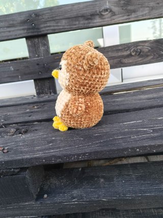 Coruja Amigurumi Feita à Mão