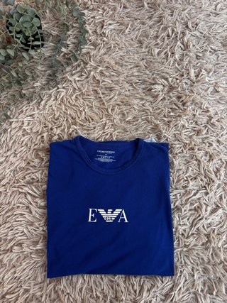 Camiseta Emporio Armani Azul