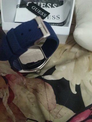 Reloj Guess Hombre Esfera Azul Nuevo