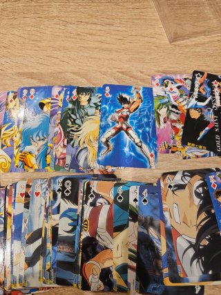 Carte poker Cavalieri dello Zodiaco