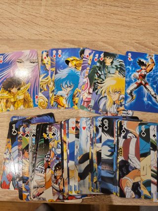 Carte poker Cavalieri dello Zodiaco