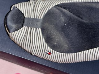 Cuñas Tommy Hilfiger Rayas Azul Blanco