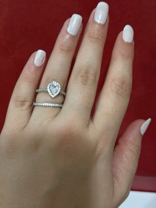 Conjunto Anillos Plata 925 Circonitas