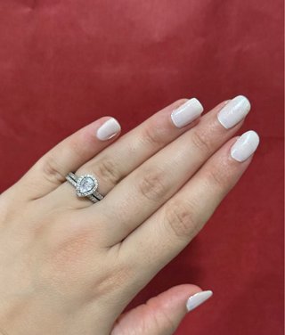 Conjunto Anillos Plata 925 Circonitas