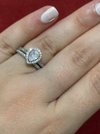 Conjunto Anillos Plata 925 Circonitas