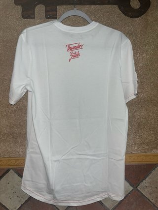 Camiseta Thunder Bitch Blanca Hombre