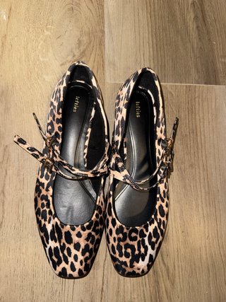 Manoletinas Lefties Animal Print Talla 37