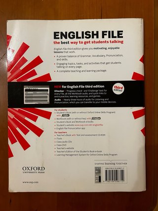 Libros Inglés English File 3ª Edición