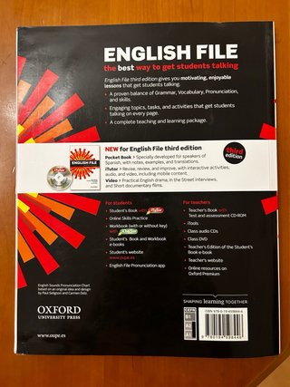 Libros Inglés English File 3ª Edición