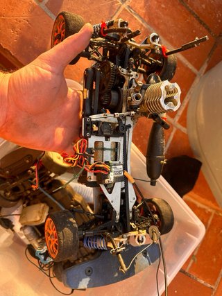 Coche radio control gasolina