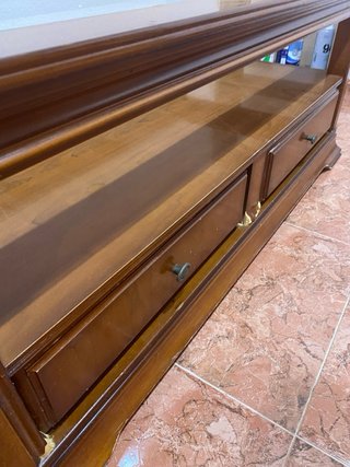 Mesa de centro madera y cristal