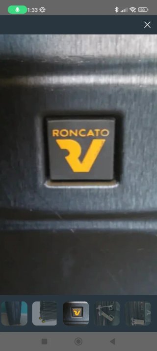 Roncato Maleta Mediana Negra