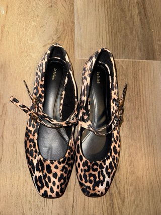 Manoletinas Lefties Animal Print Talla 37