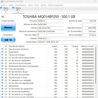 Disco Duro Externo Toshiba Canvio 500GB