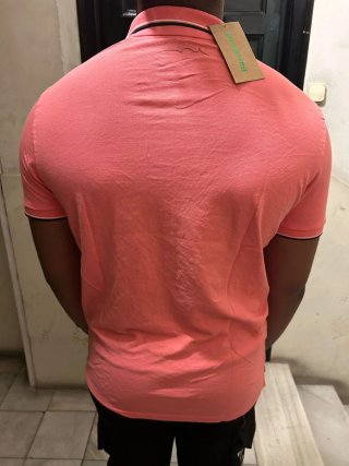 Camisa Polo Teddy Smith Rosa