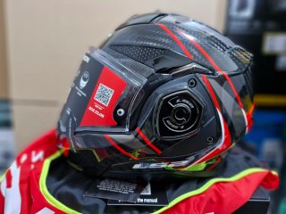 Casco Modular Advant X C Future II Rojo