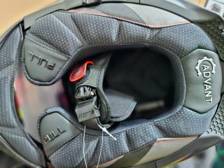 Casco Modular Advant X C Future II Rojo