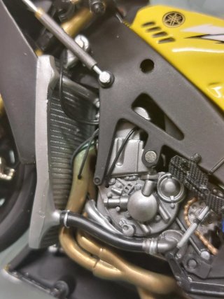 Moto Yamaha Valentino Rossi modellino