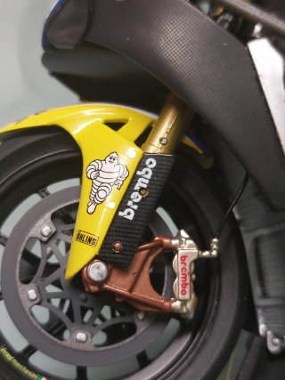 Moto Yamaha Valentino Rossi modellino