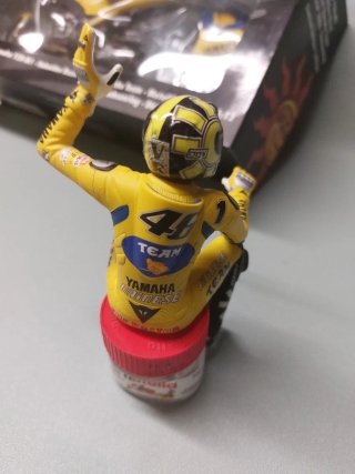 Moto Yamaha Valentino Rossi modellino