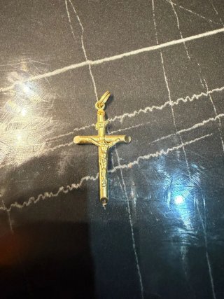 Colgante Cruz de Oro 18k