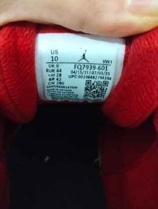 Zapatillas Nike Air Jordan Rojas