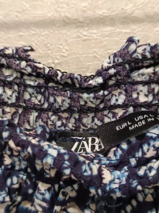 Falda pantalón de Zara Estampada Talla L