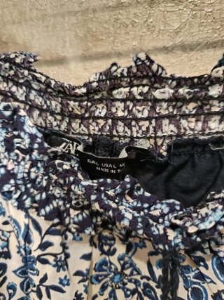 Falda pantalón de Zara Estampada Talla L