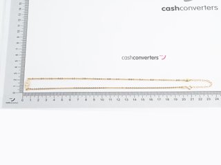collar oro 18k 22.5cm