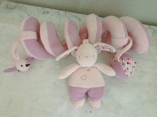 Peluche Bebé Conejo y Pájaro Espiral