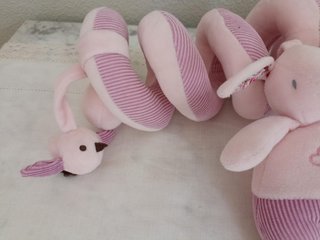 Peluche Bebé Conejo y Pájaro Espiral