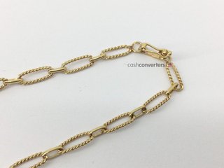 cadena oro 18k 22cm