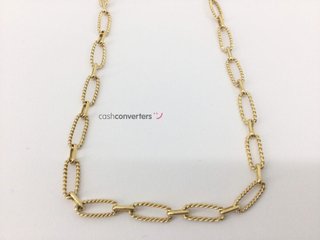 cadena oro 18k 22cm