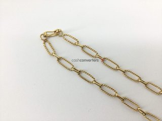 cadena oro 18k 22cm