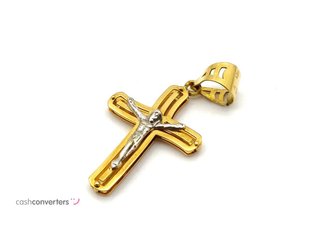 crucifijo oro 18k