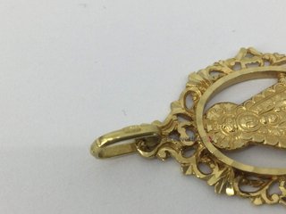 colgante oro 18k