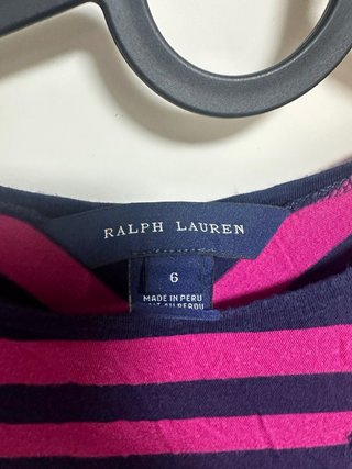 Camiseta Polo Ralph Lauren Rayas Talla S