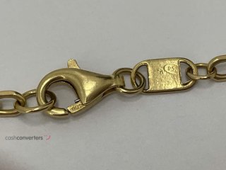 cadena oro 18k 25cm