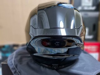 Casco Integral Scorpion Exo-391 Negro Brillo