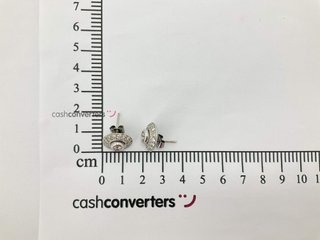 pendientes oro 18k con piedra con diamante