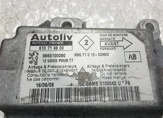 Centralita airbag peugeot 9665100080 308 139926