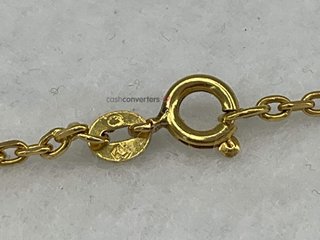 cadena oro 18k 30cm