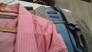 Camisas de verano rayas L/XL. Son packs de 3 o mas