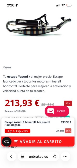 Yasuni R Minarelli Horizontal