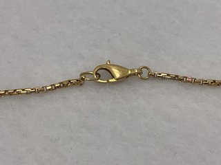 cadena oro 18k 25cm